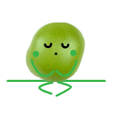 Peasful Nutrition Peas yoga